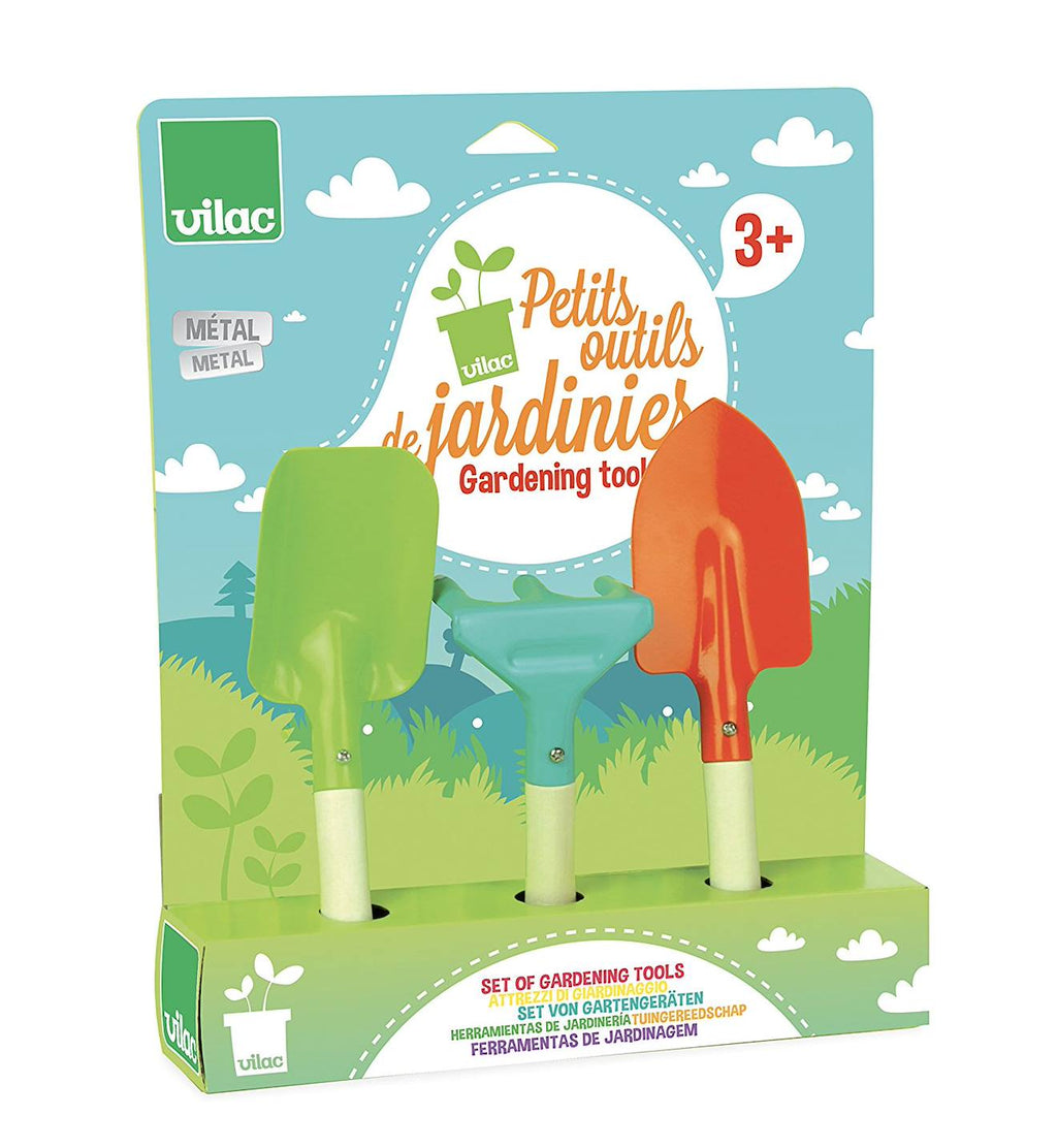 Petits outils de jardinier vert