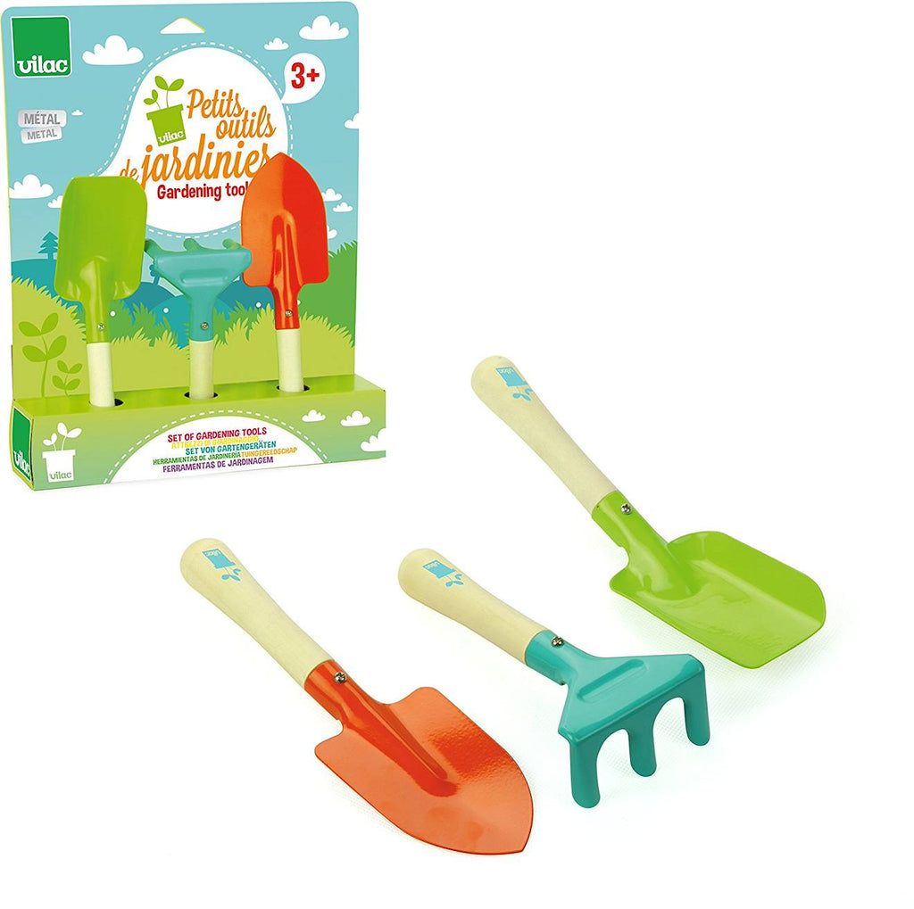 Petits outils de jardinier vert