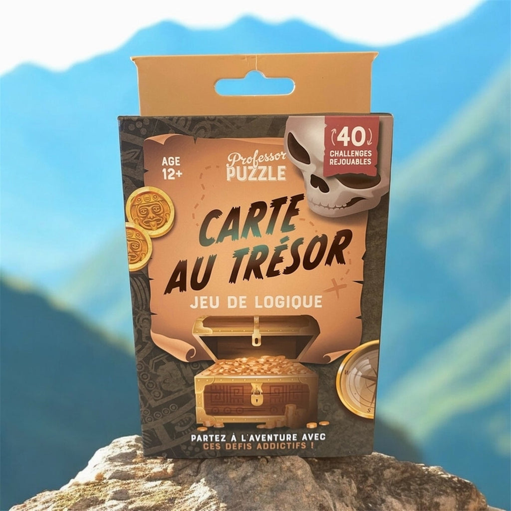 Défis illustrés du jeu Carte au trésor