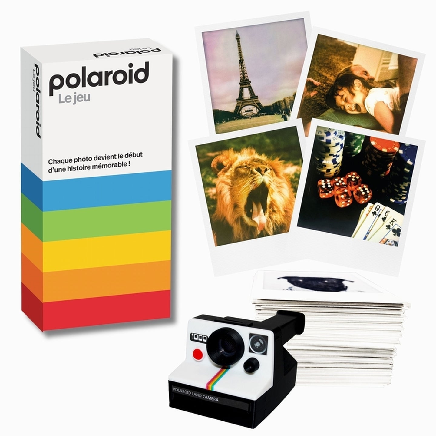 Polaroid le jeu cartes et contenu