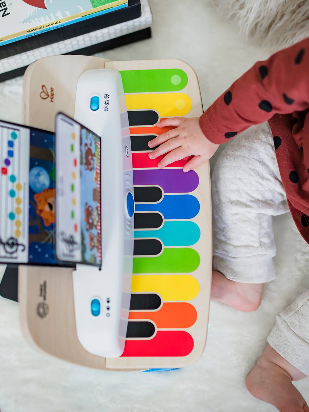 Piano connecté magic touch - blanc