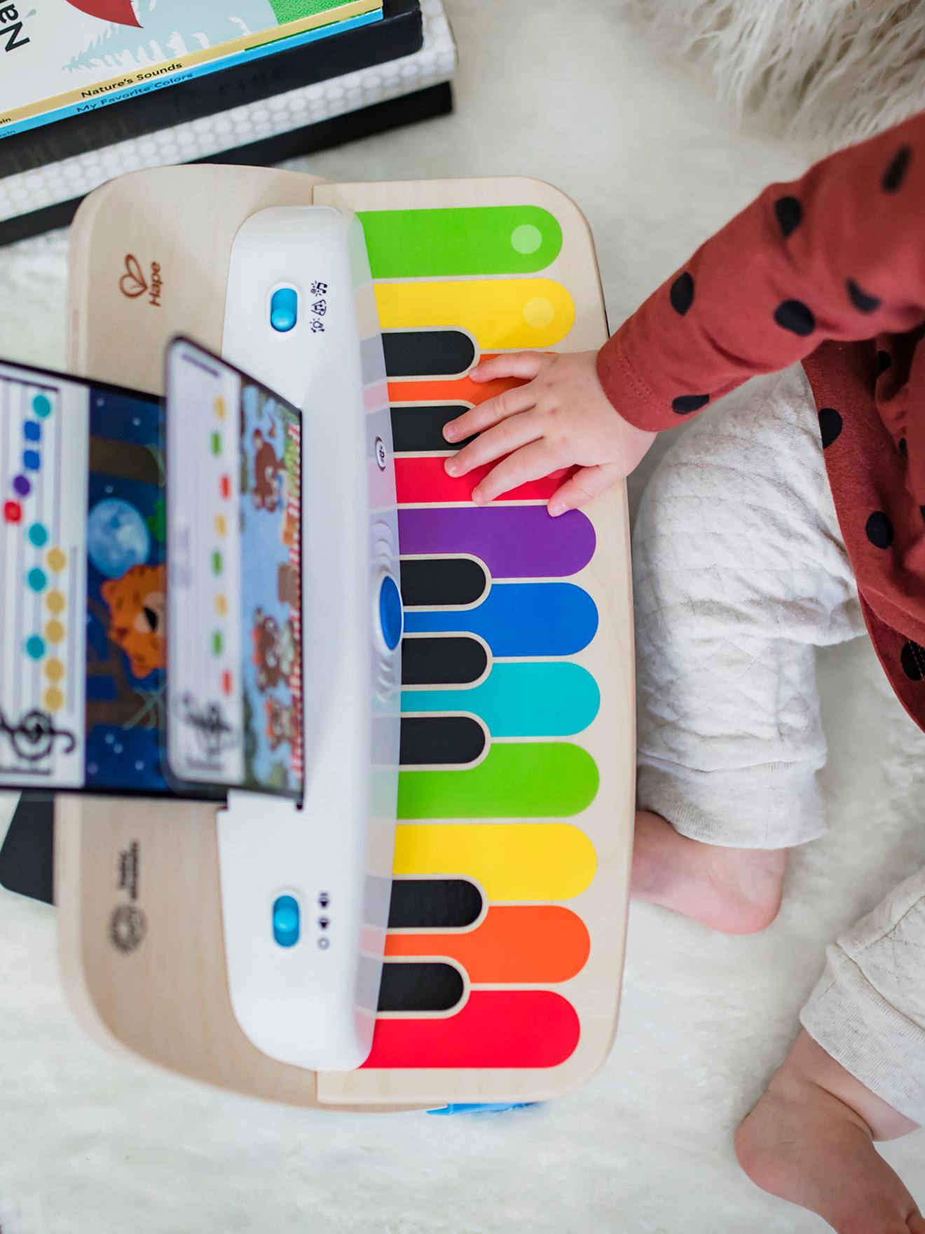 Piano connecté magic touch - blanc