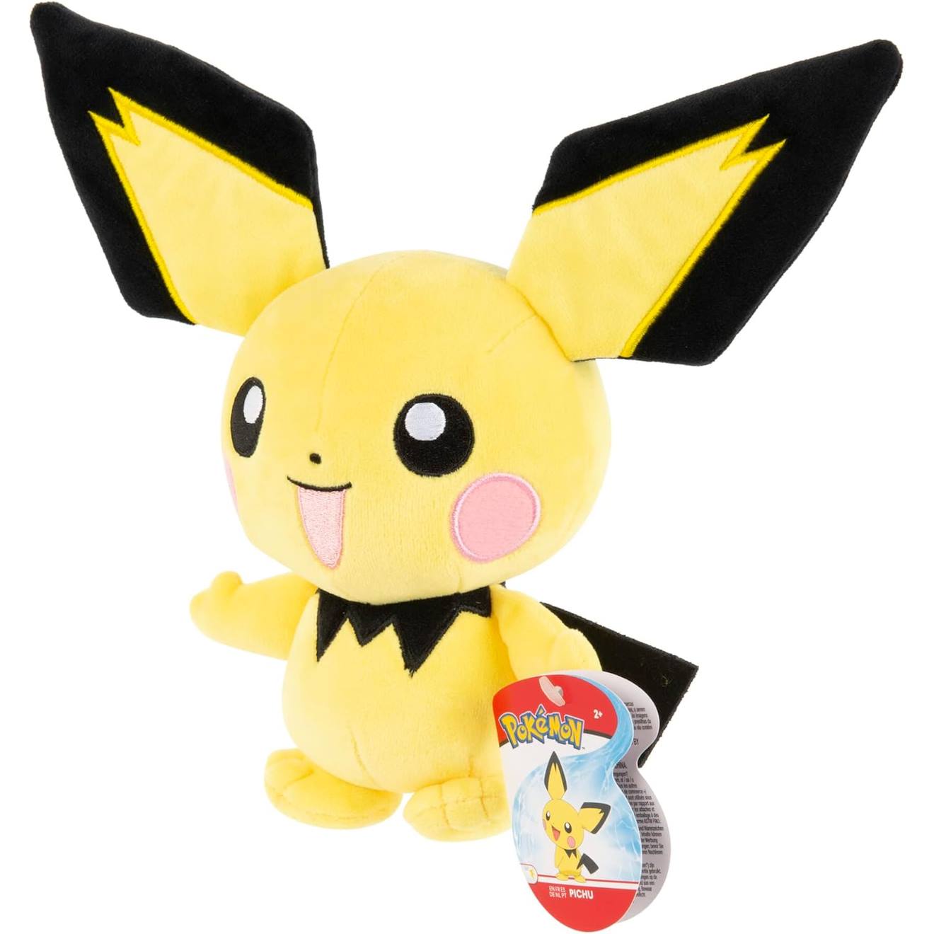 Pichu en peluche pokémon jaune