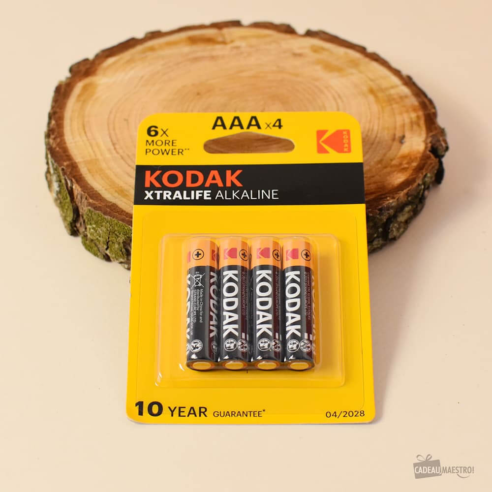 Piles Kodak AAA - LR03 (x4) - High Tech
