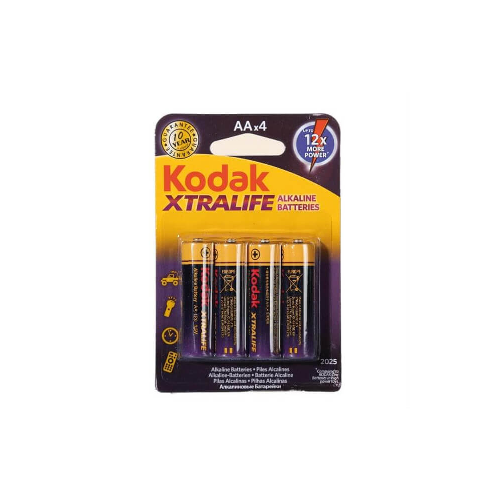 Piles Kodak AA - LR06 (x4) - High Tech CadoMaestro