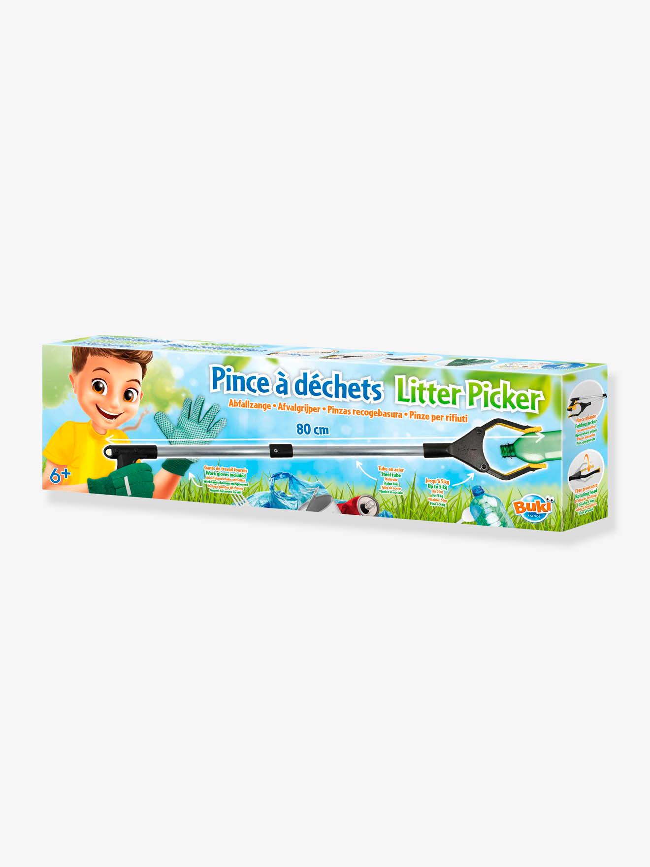 Pince à déchets vert