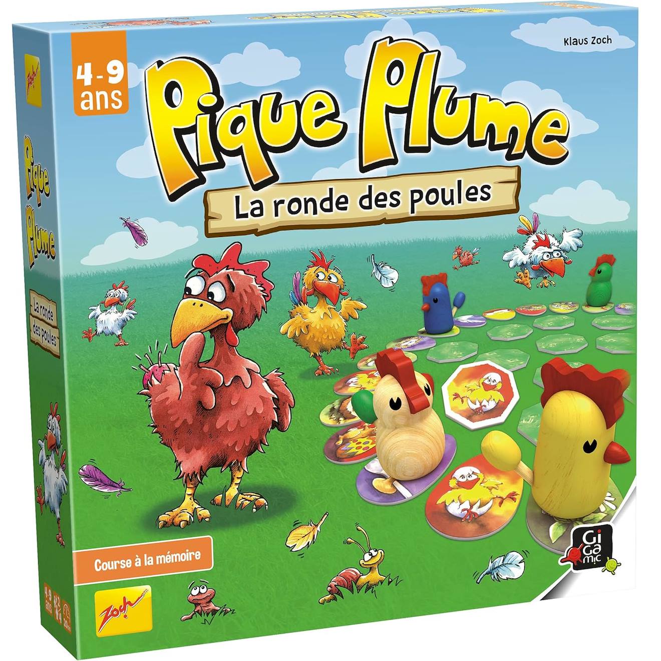 Pique plume blanc