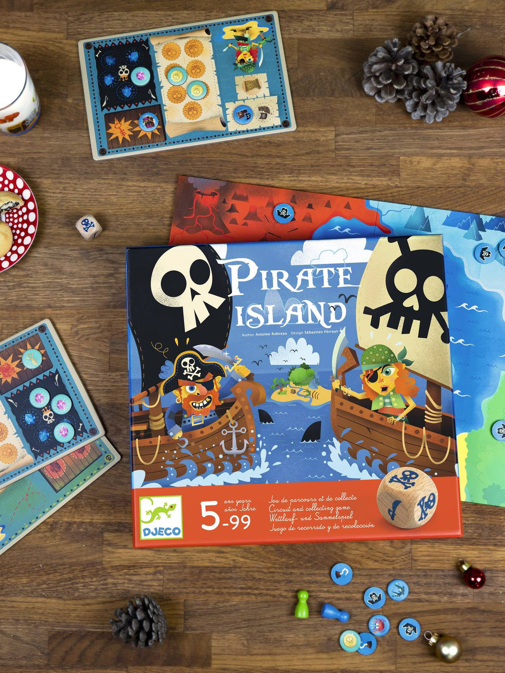 Pirate island bleu