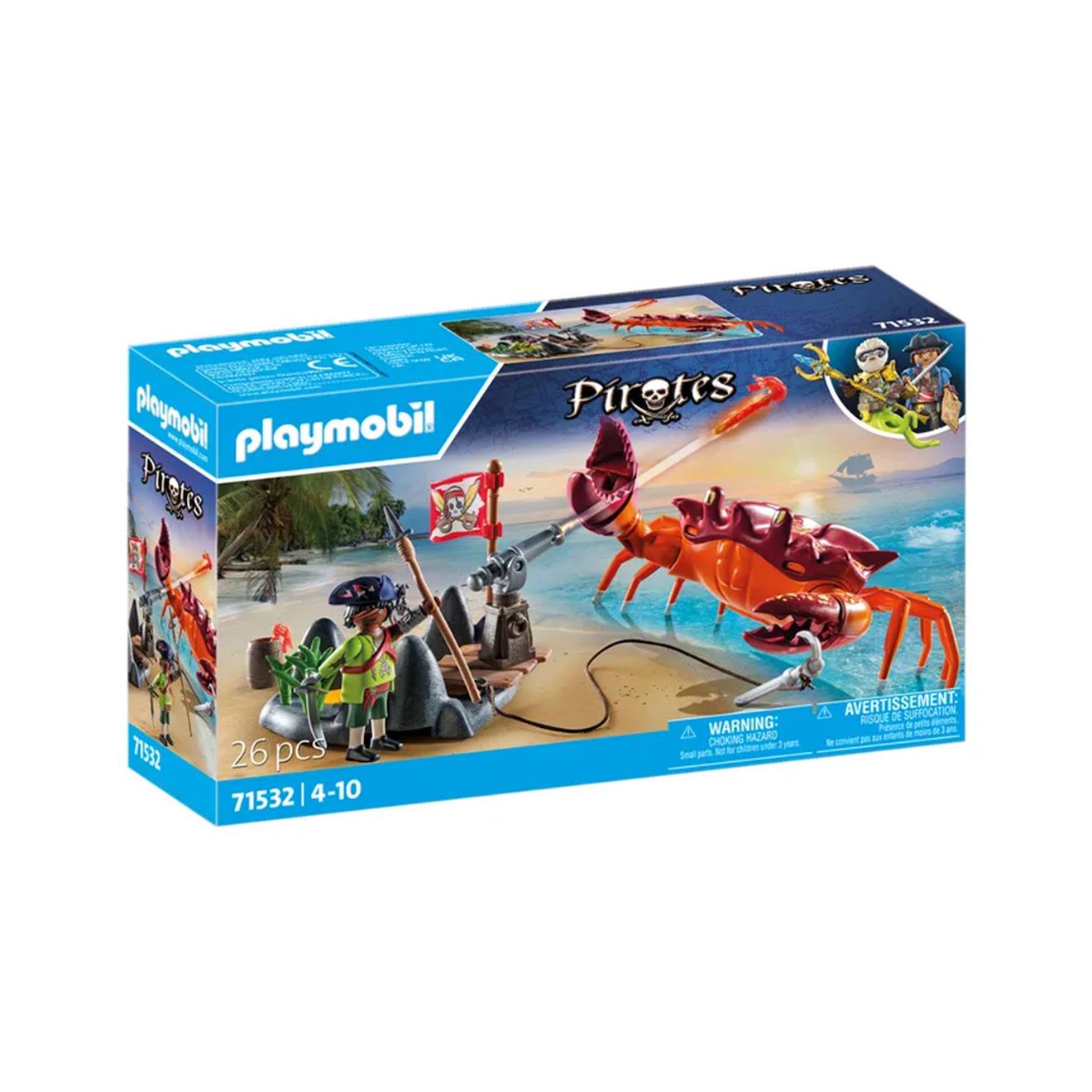 Pirates pirate et crabe géant 71532 multicolore