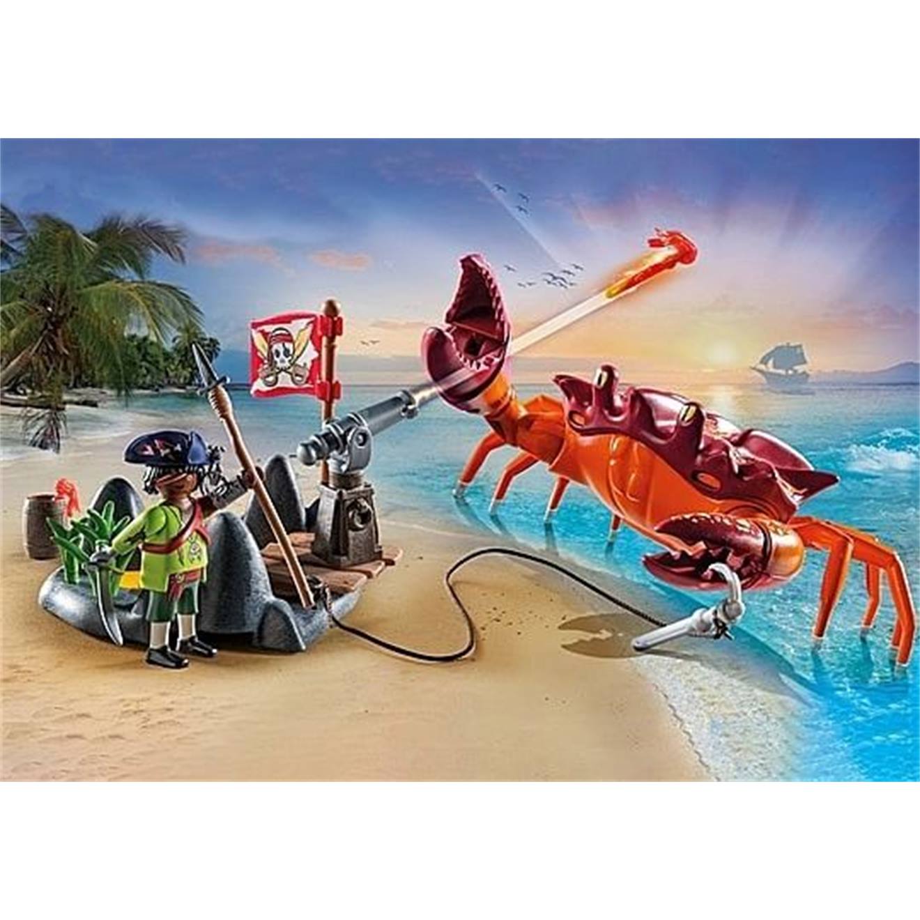 Pirates pirate et crabe géant 71532 multicolore
