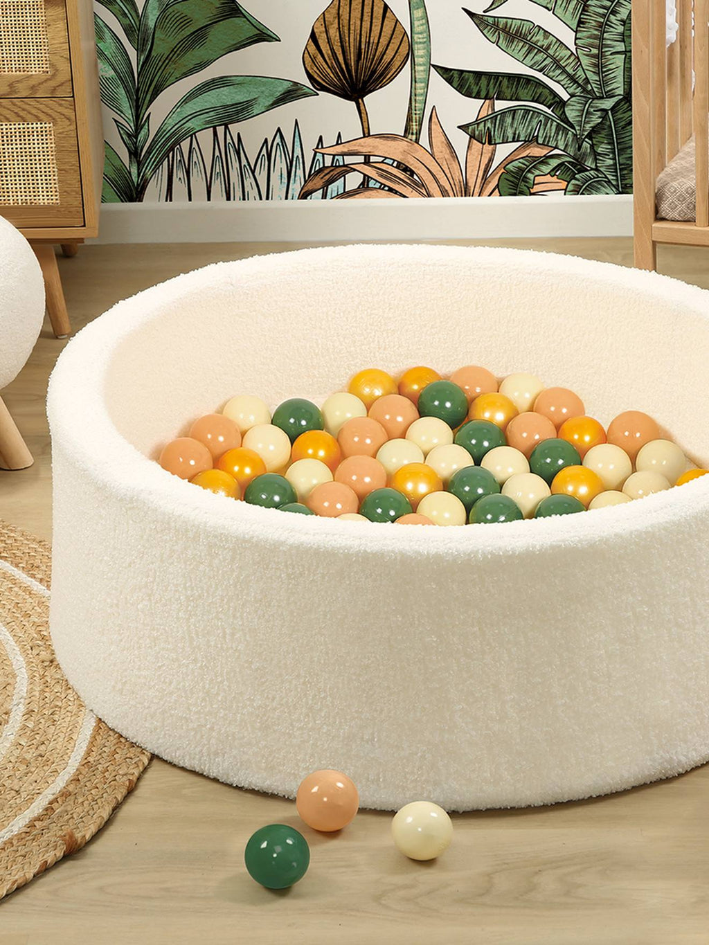 Piscine balle plush multicolore