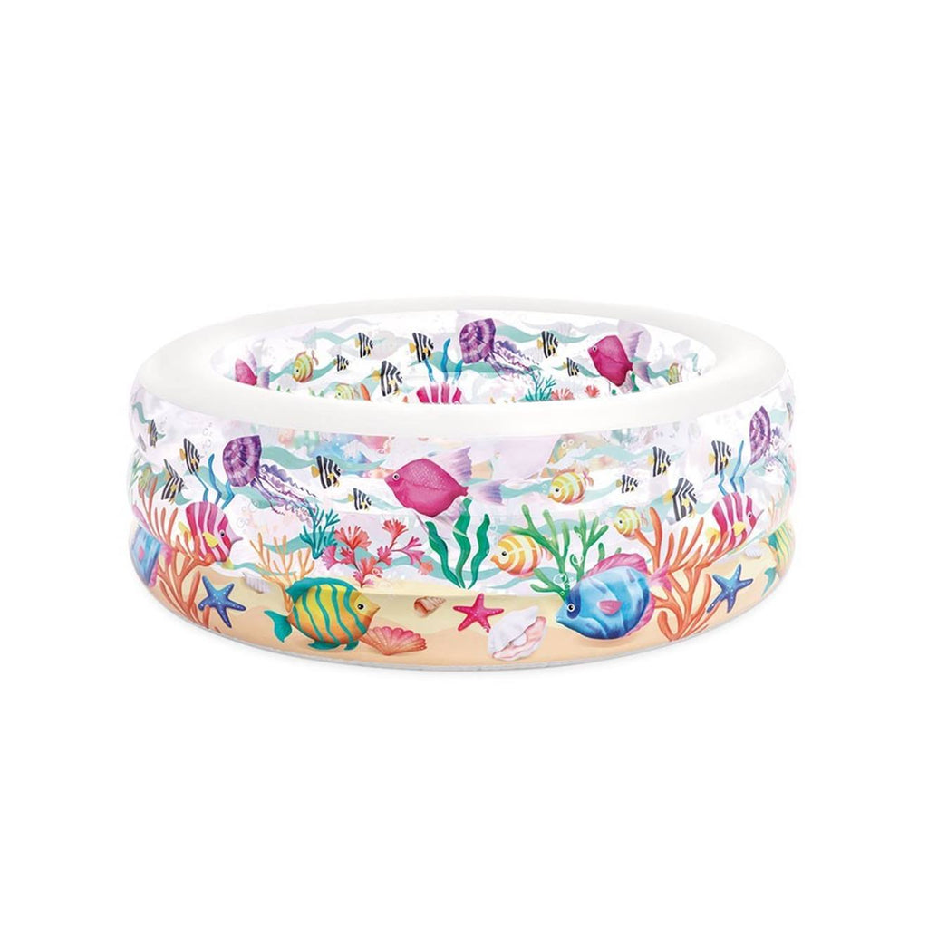Piscine enfant aquarium multicolore