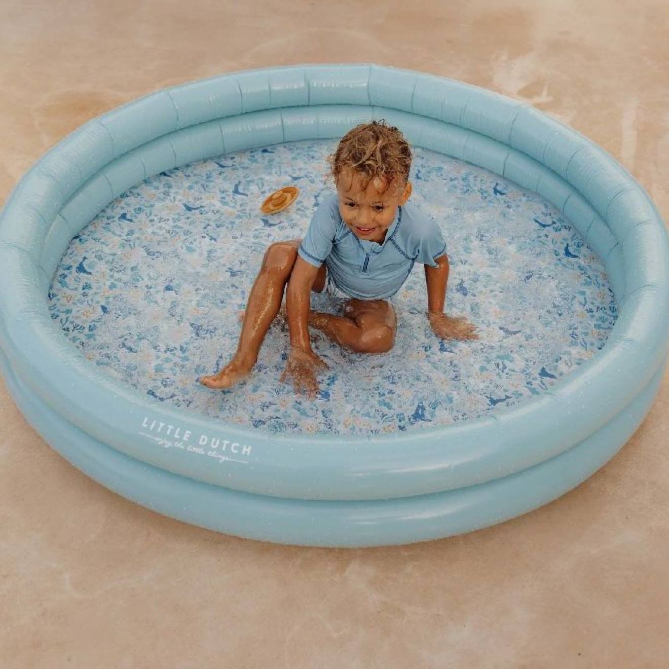 Piscine gonflable océan dreams pink (150 cm) bleu