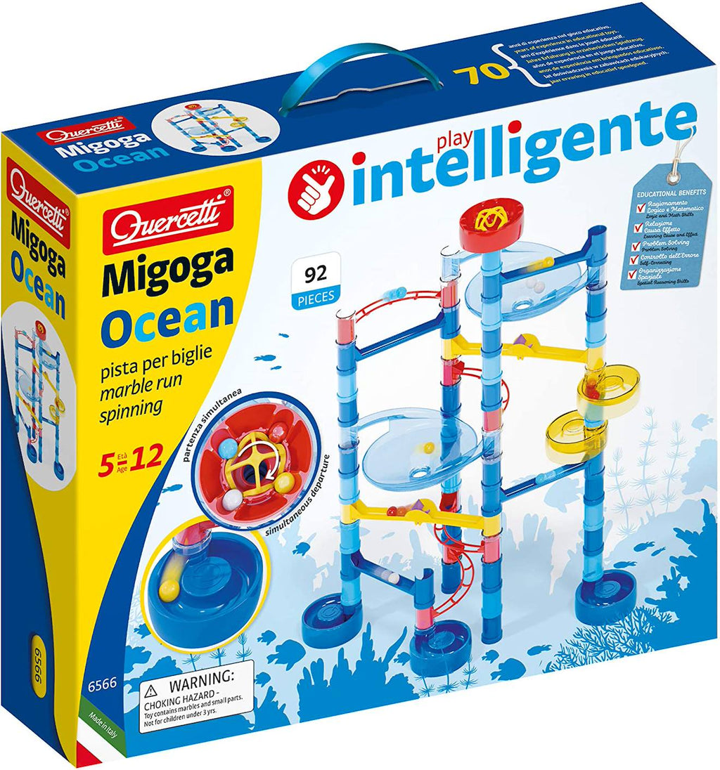 Piste de billes migoga océan bleu