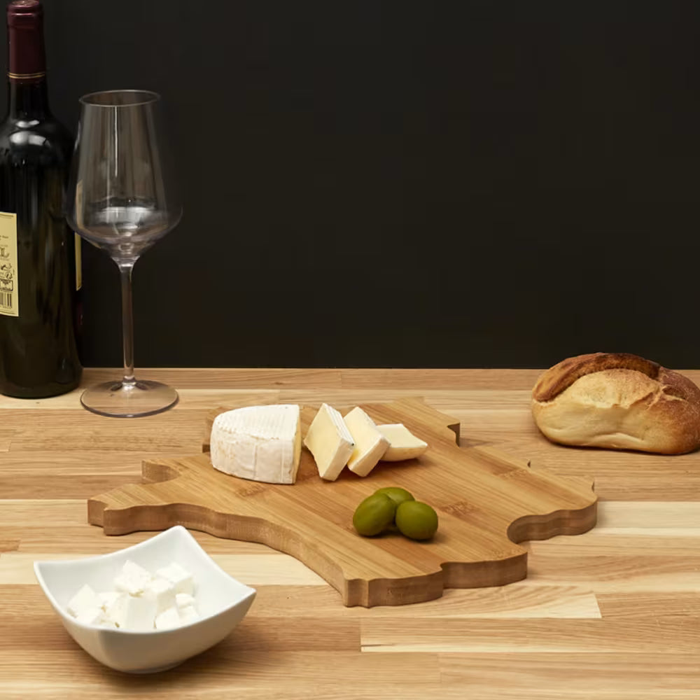 Planche à fromage Carte de France en bambou