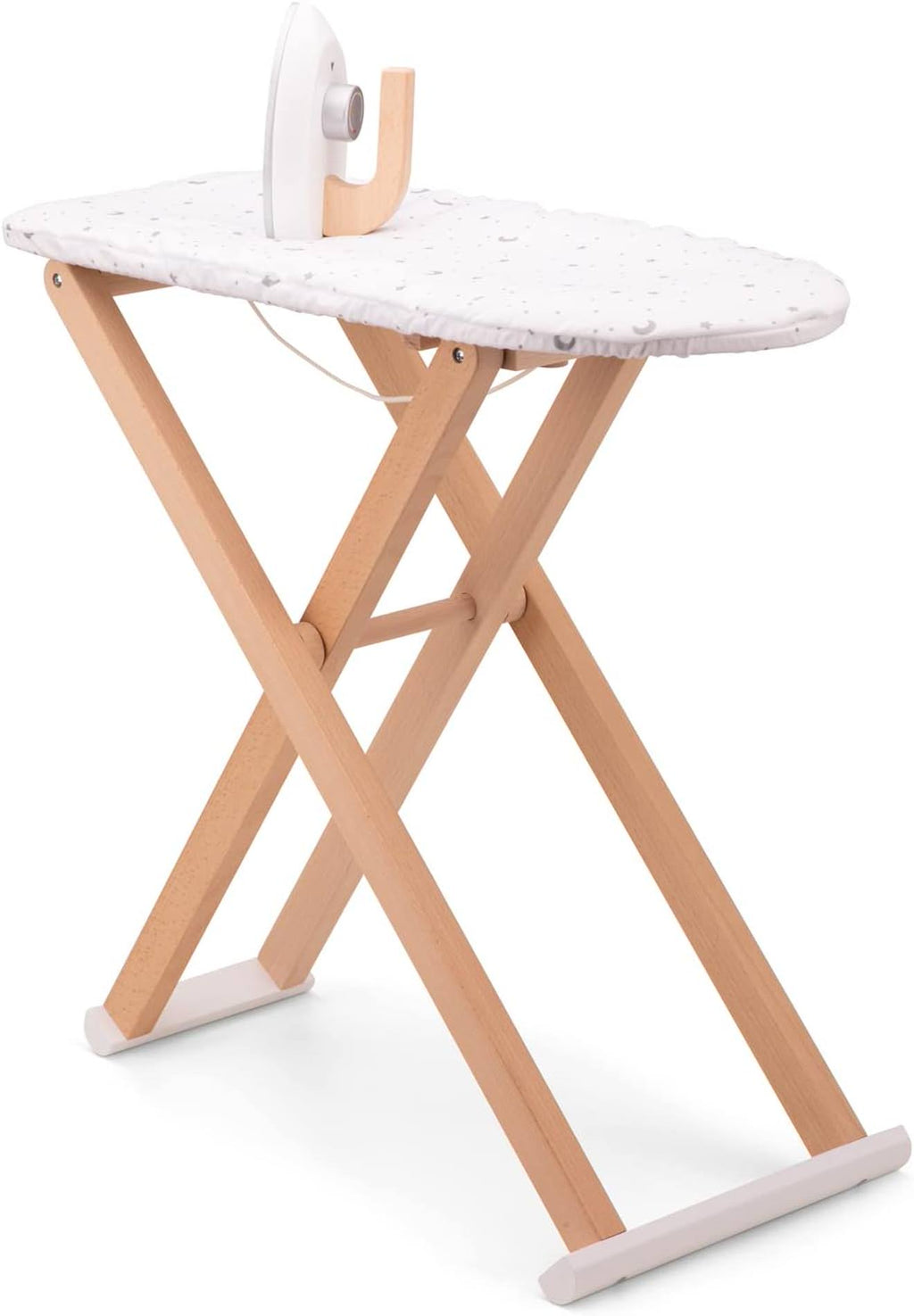 Planche à repasser en bois blanc
