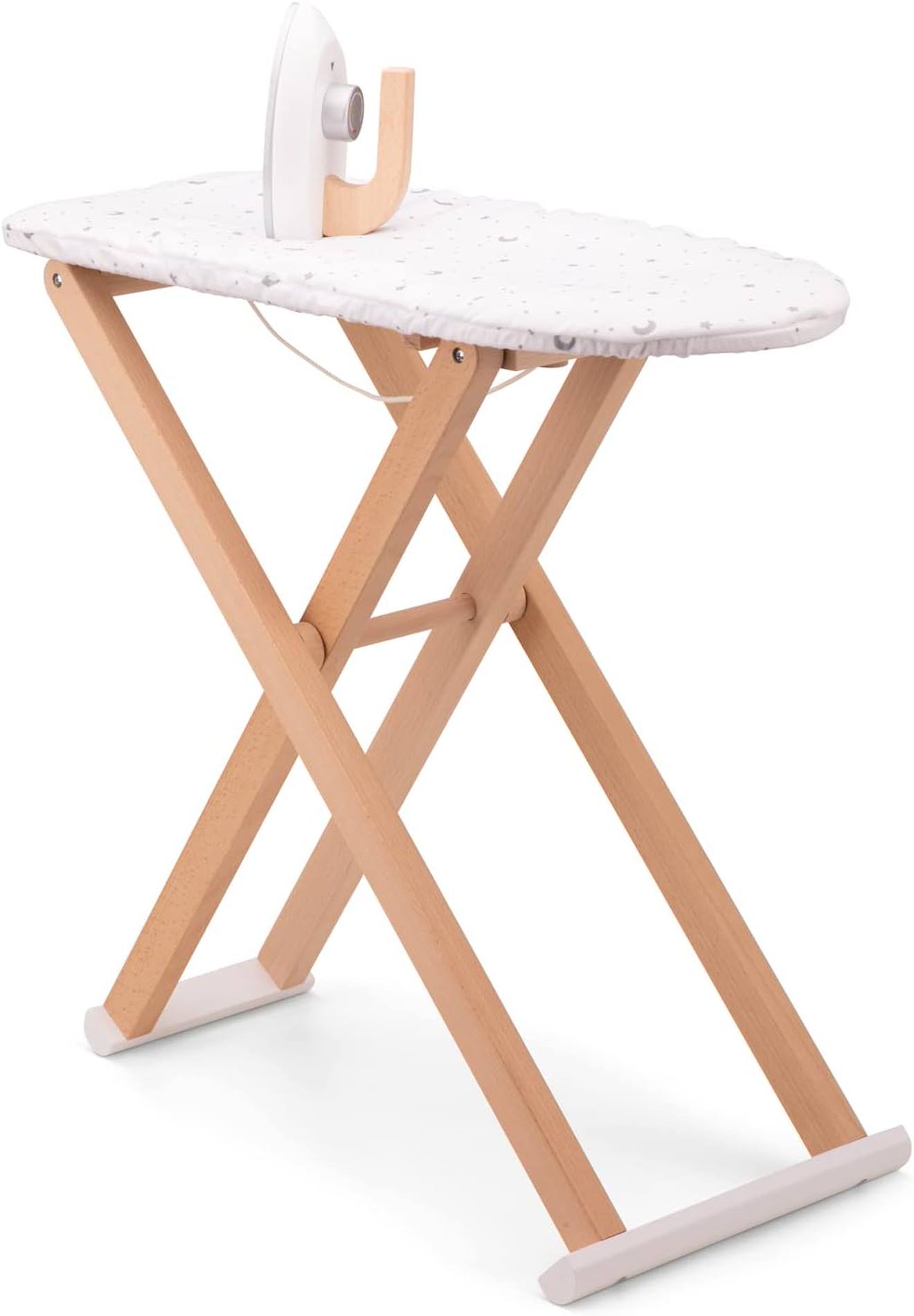 Planche à repasser en bois blanc