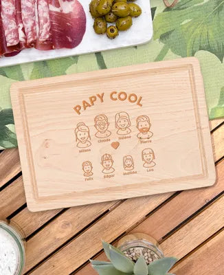 Planche apéro personnalisée - Monsieur TSHIRT