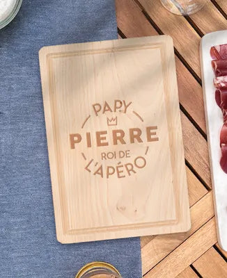 Planche apéro personnalisée - Monsieur TSHIRT