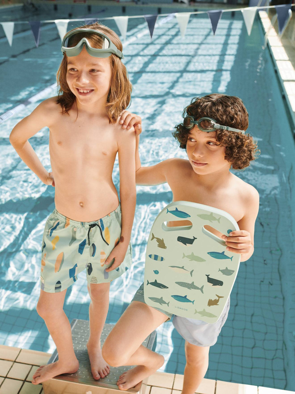 Planche de natation hayden bleu