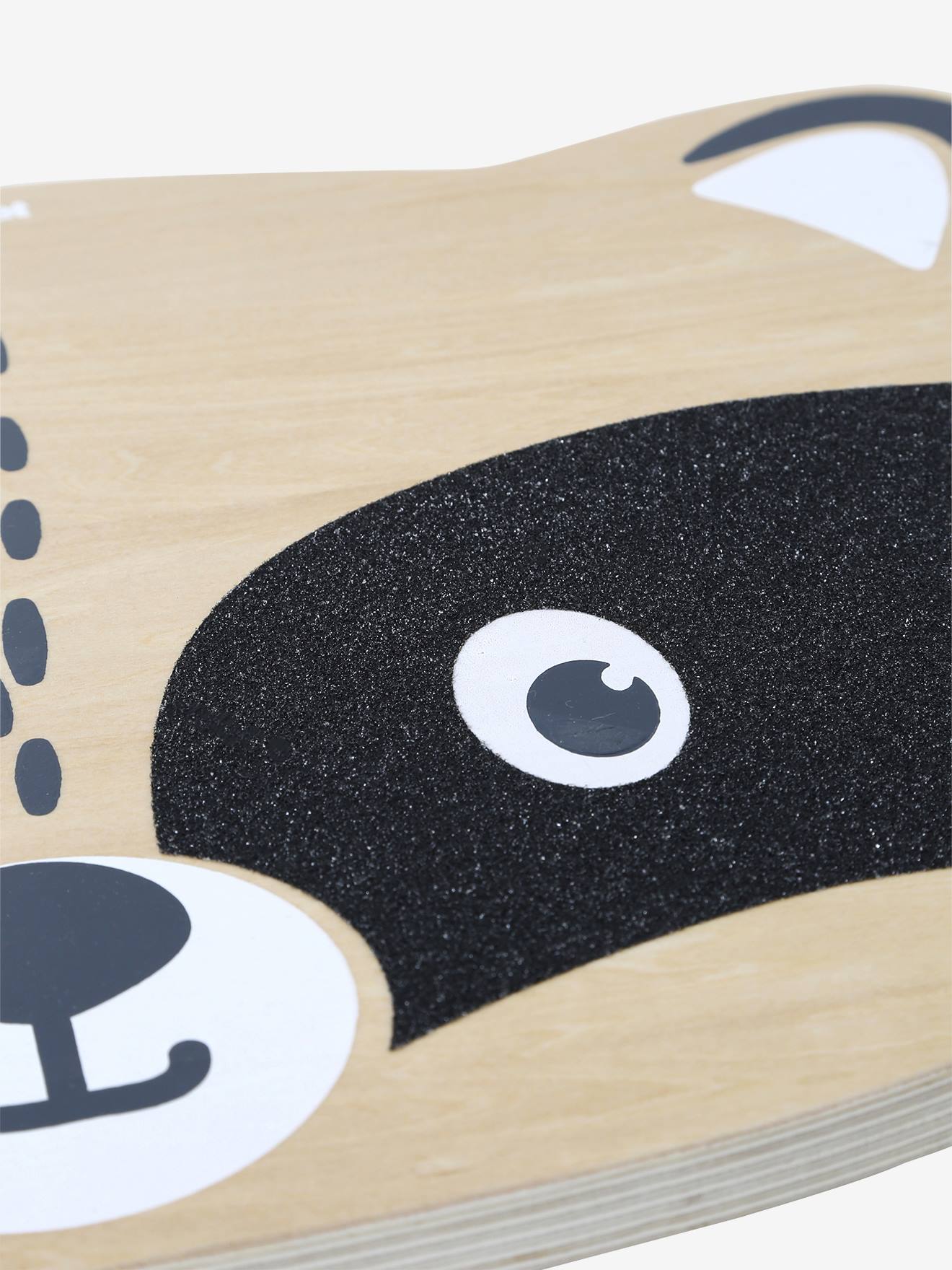 Planche d'équilibre raton laveur en bois FSC bois