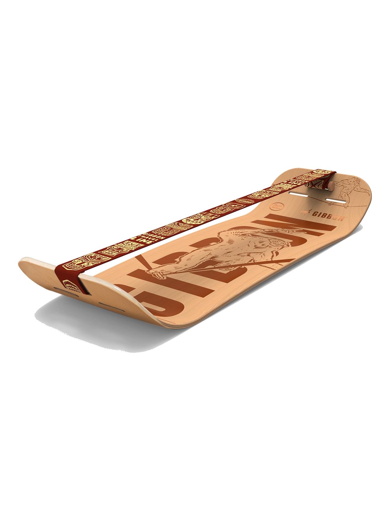 Planche d'équilibre slackline play wood / brown