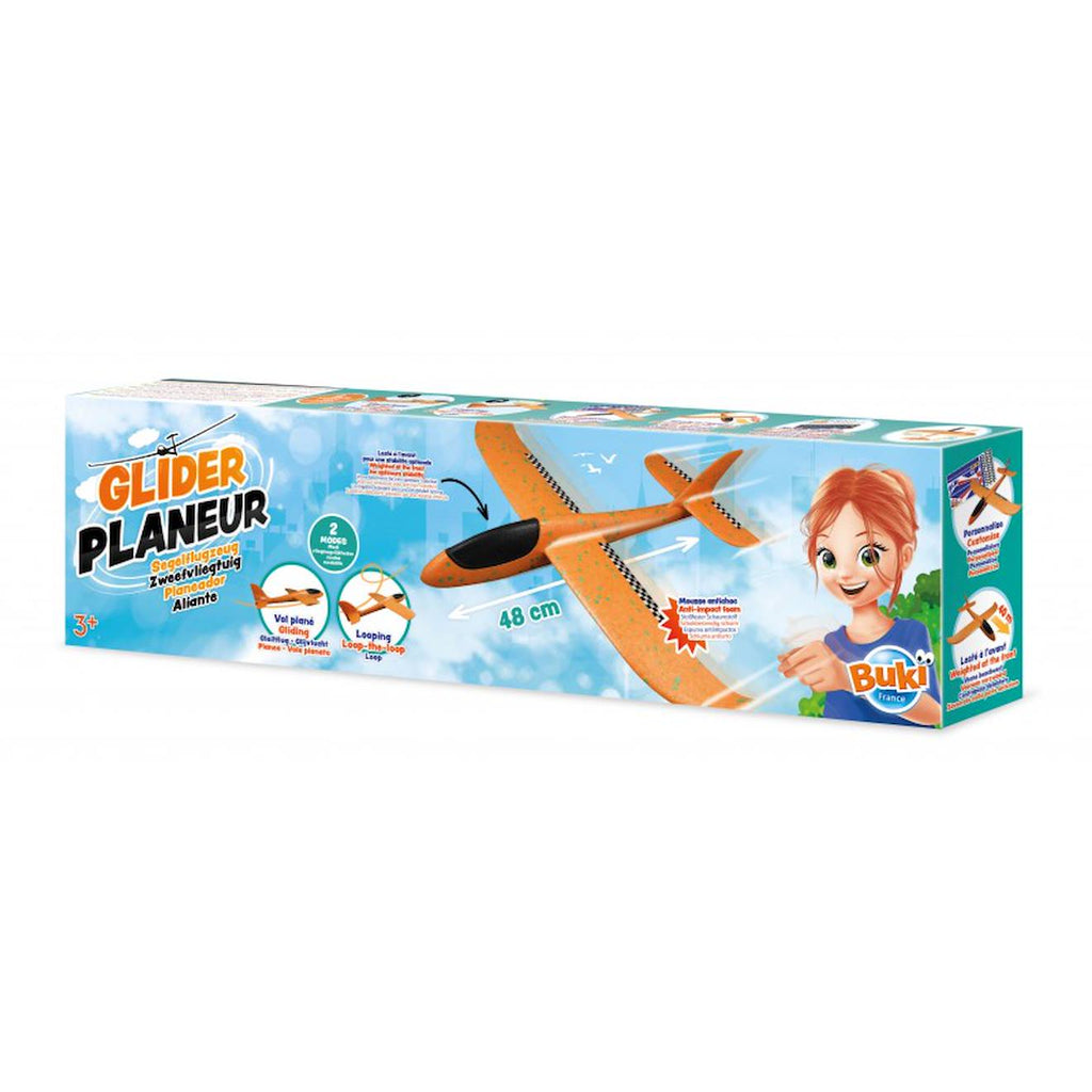 Planeur 48 cm orange