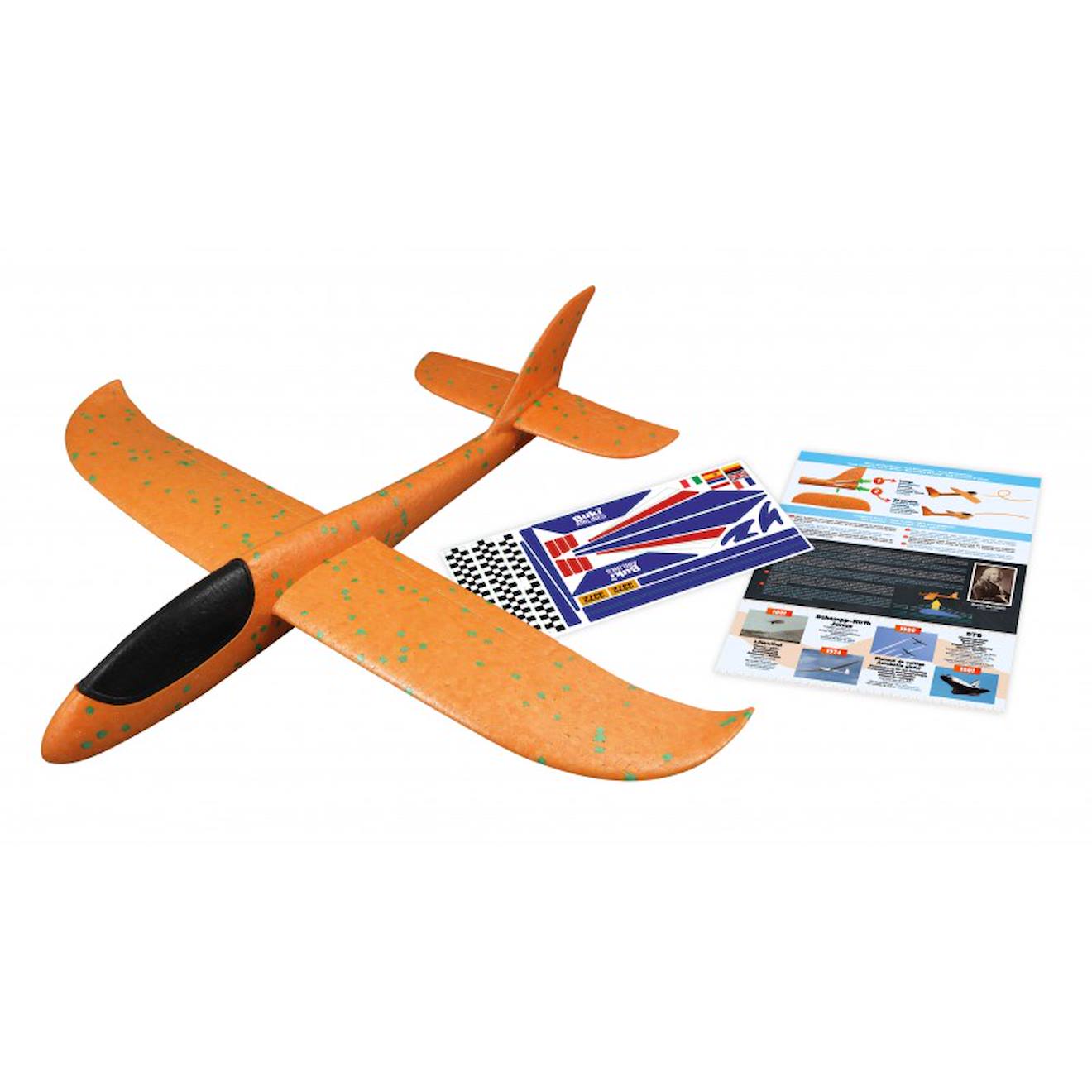 Planeur 48 cm orange