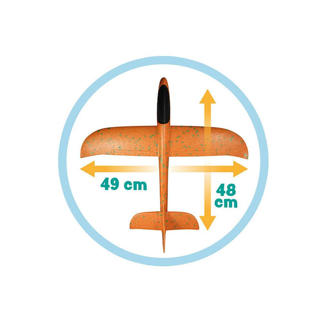 Planeur 48 cm orange
