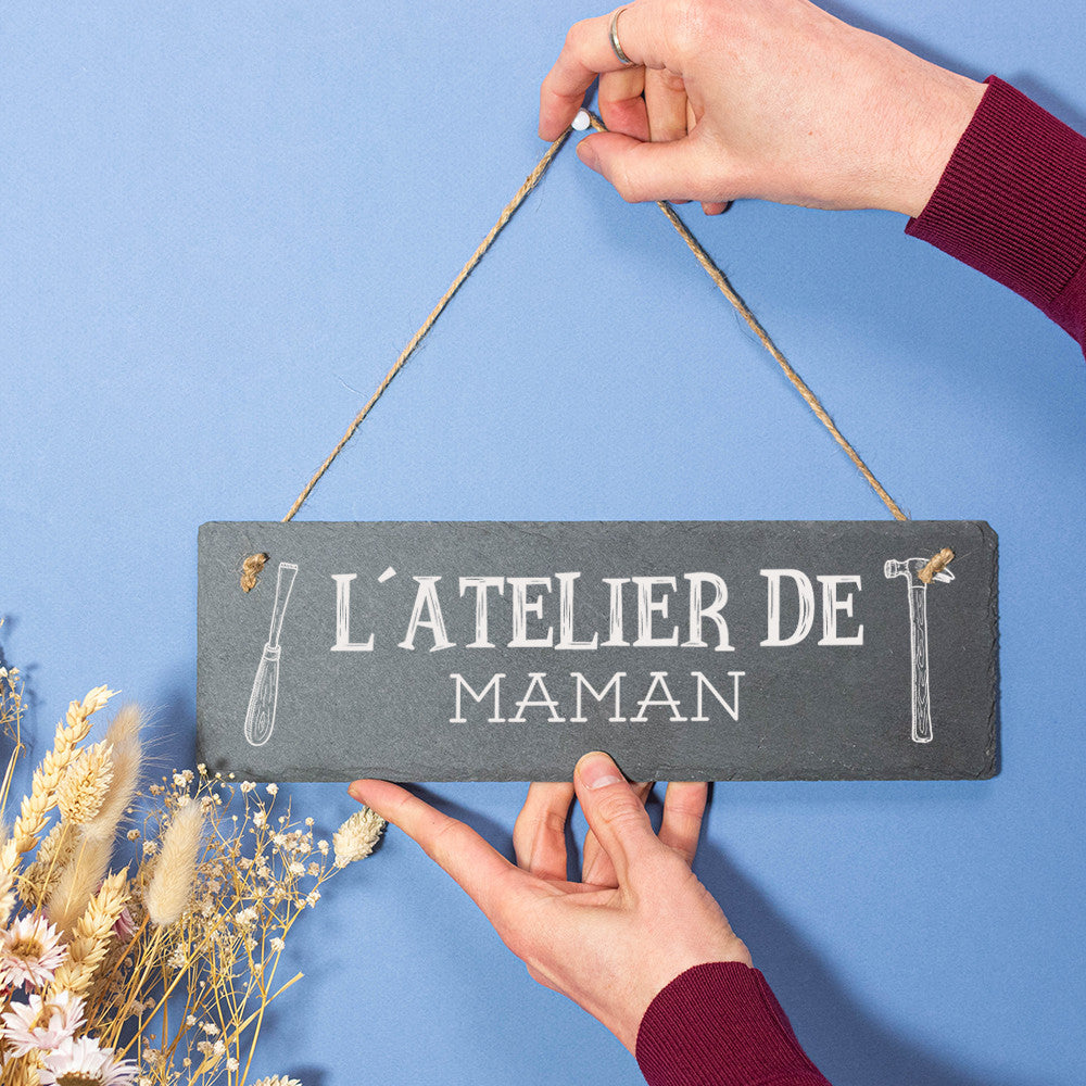 Plaque Atelier de Bricolage à Personnaliser - Bricolage