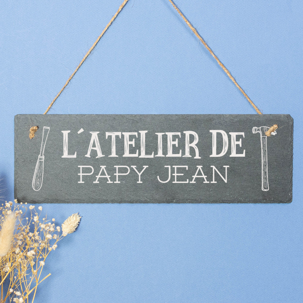 Plaque Atelier de Bricolage à Personnaliser - Bricolage