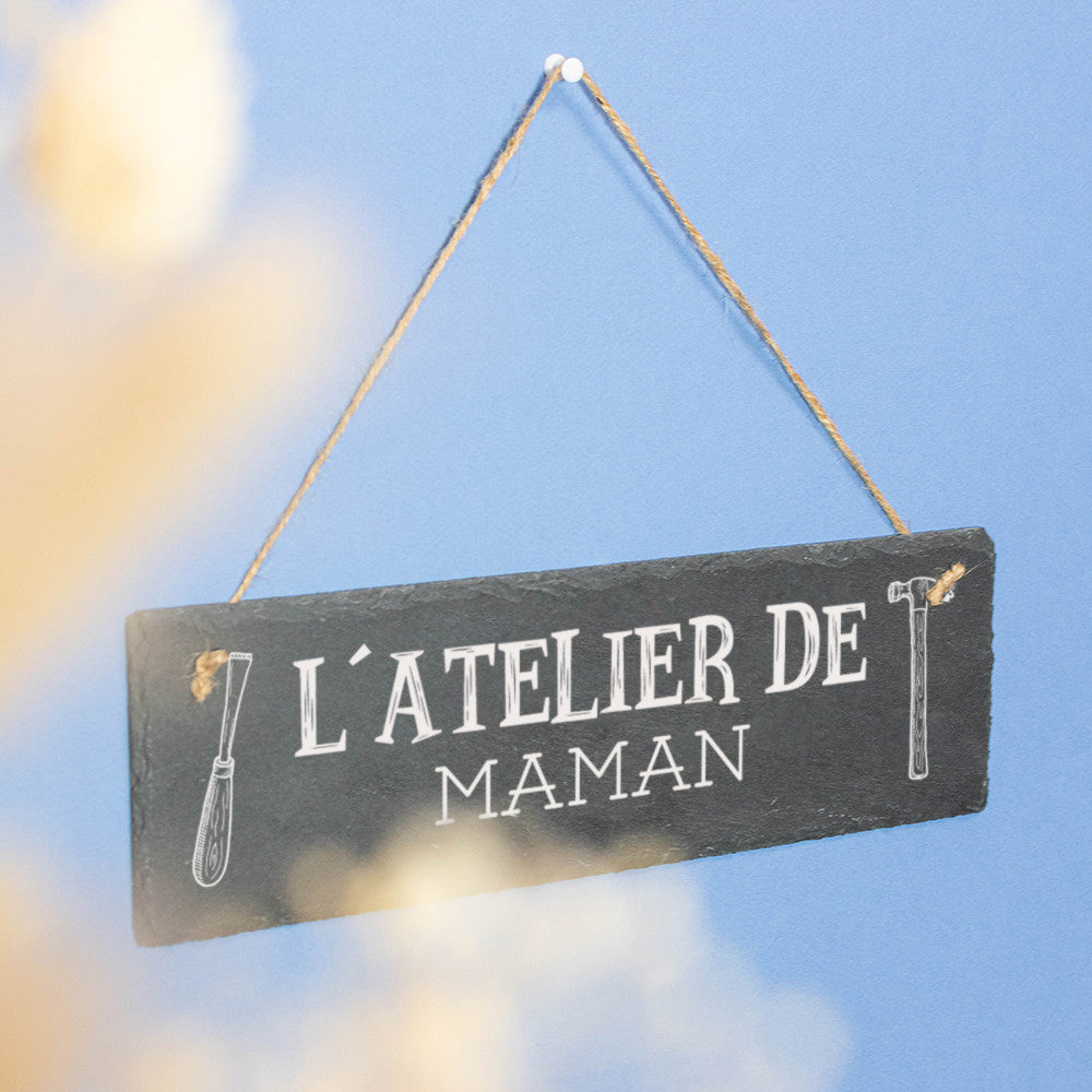 Plaque Atelier de Bricolage à Personnaliser - Bricolage