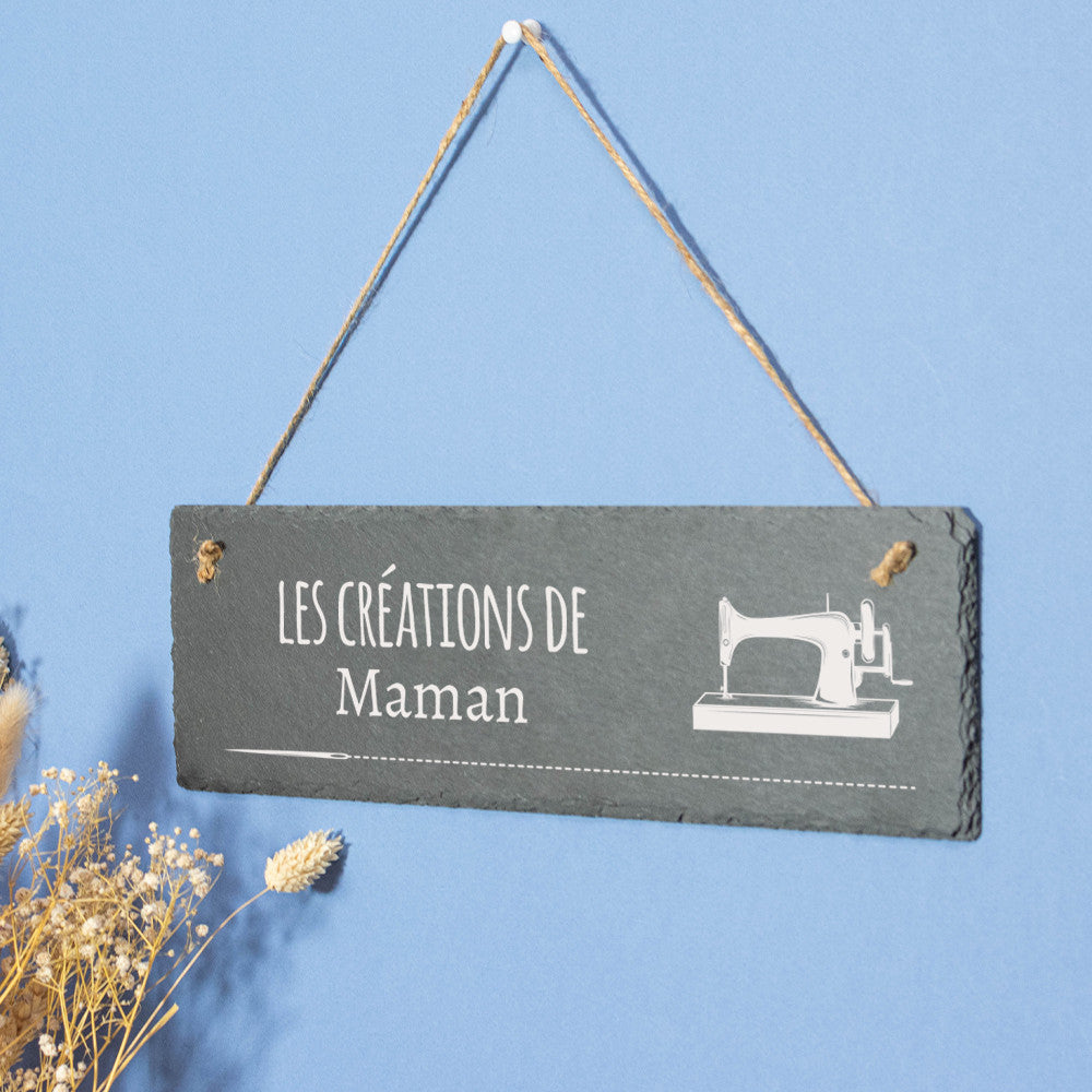 Plaque Atelier de Couture à Personnaliser - Manuel
