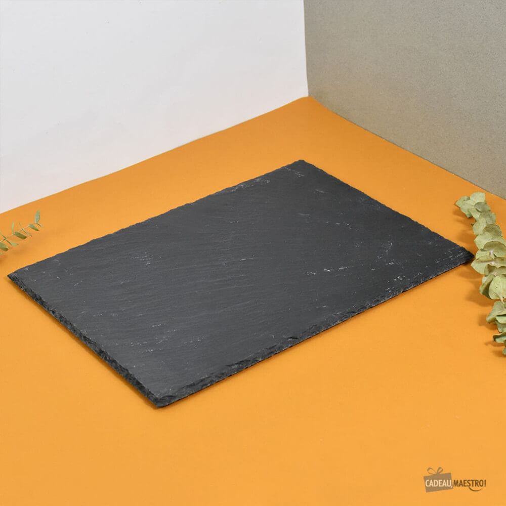 Plateau Ardoise 35x25cm - Art de la Table CadoMaestro
