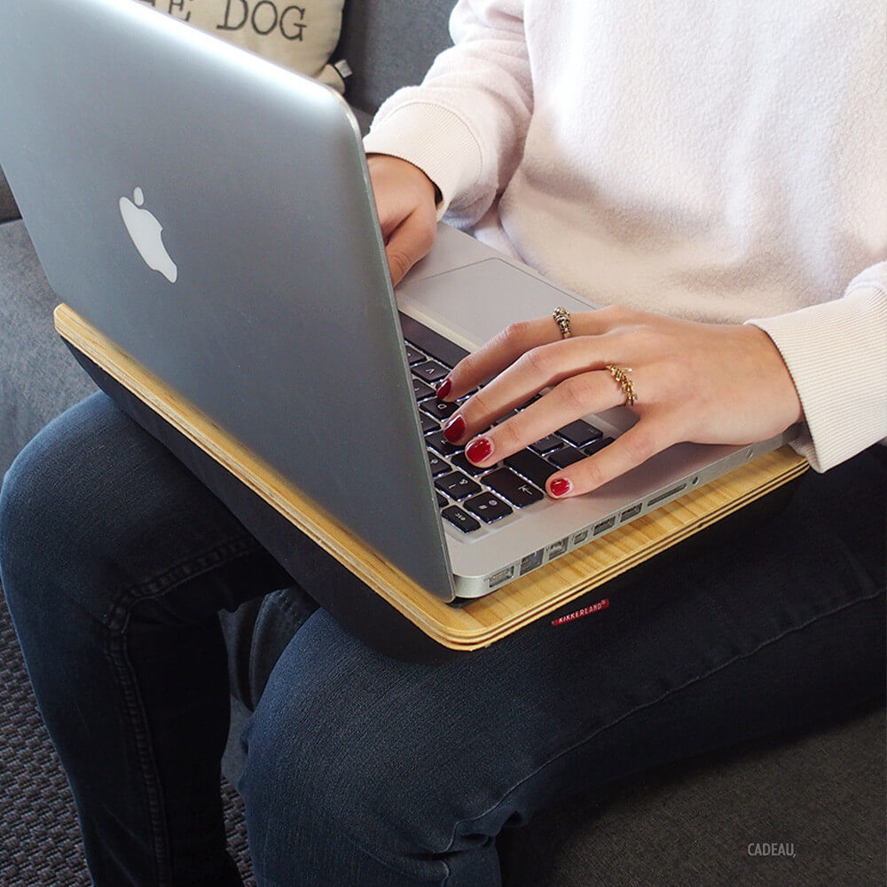 Plateau en Bois iBed Super Papa à Personnaliser - Cadeau Papa CadoMaestro