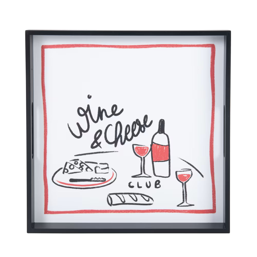 Plateau carré Wine & Cheese