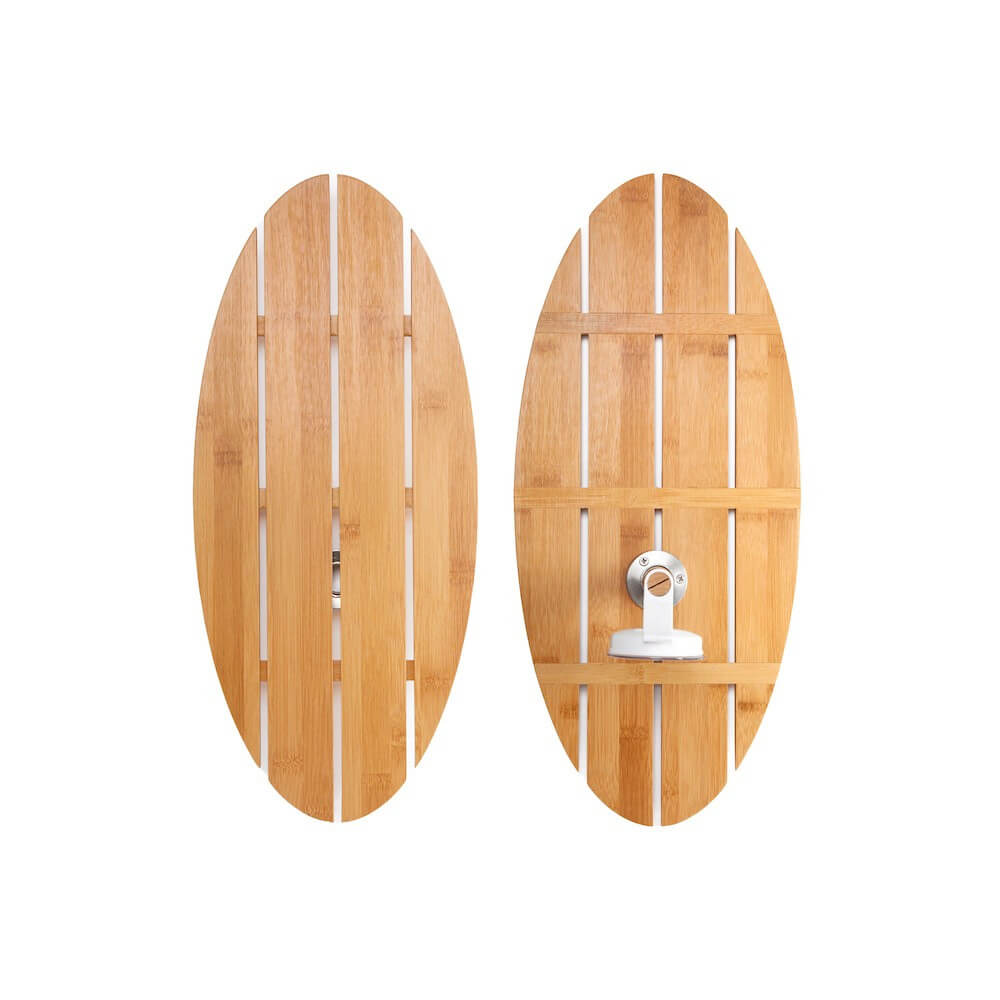 Plateau de Bain Ventouse - Accessoire Salle de Bain Originaux Kikkerland