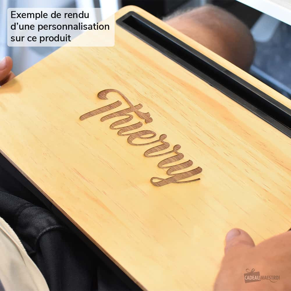 Plateau en Bois iBed Maîtresse à Personnaliser - Maitresse