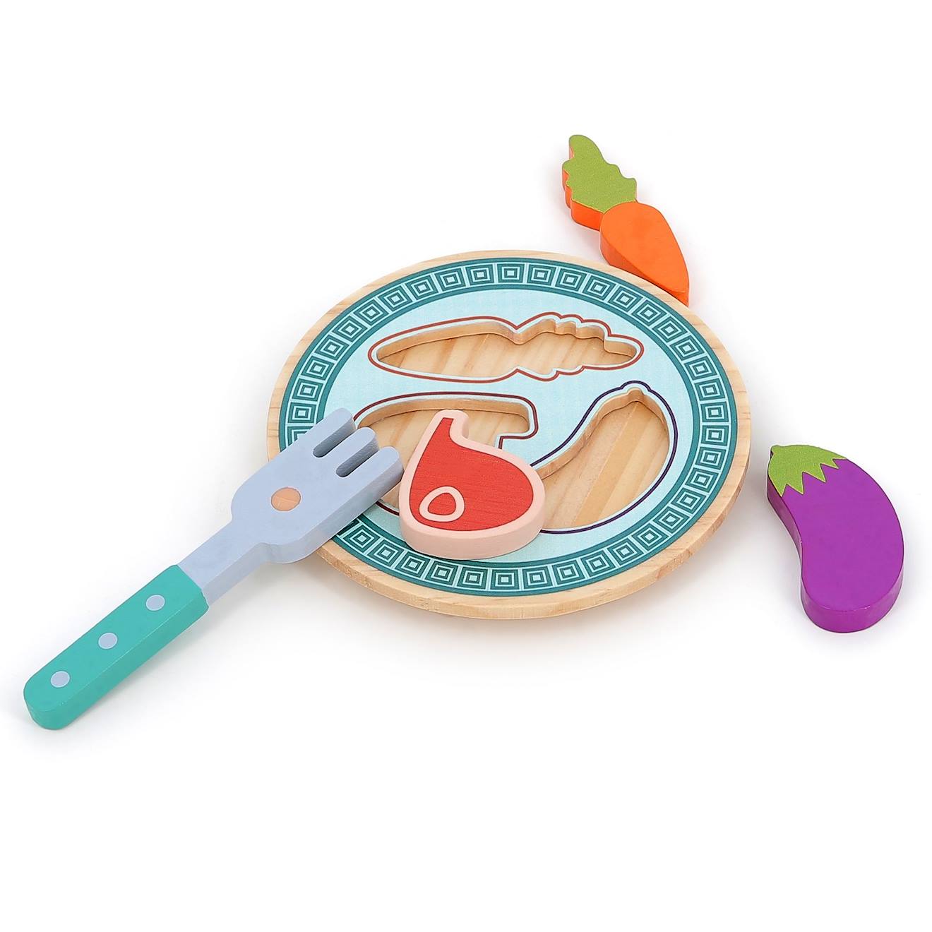 Plateau repas multi-activités beige
