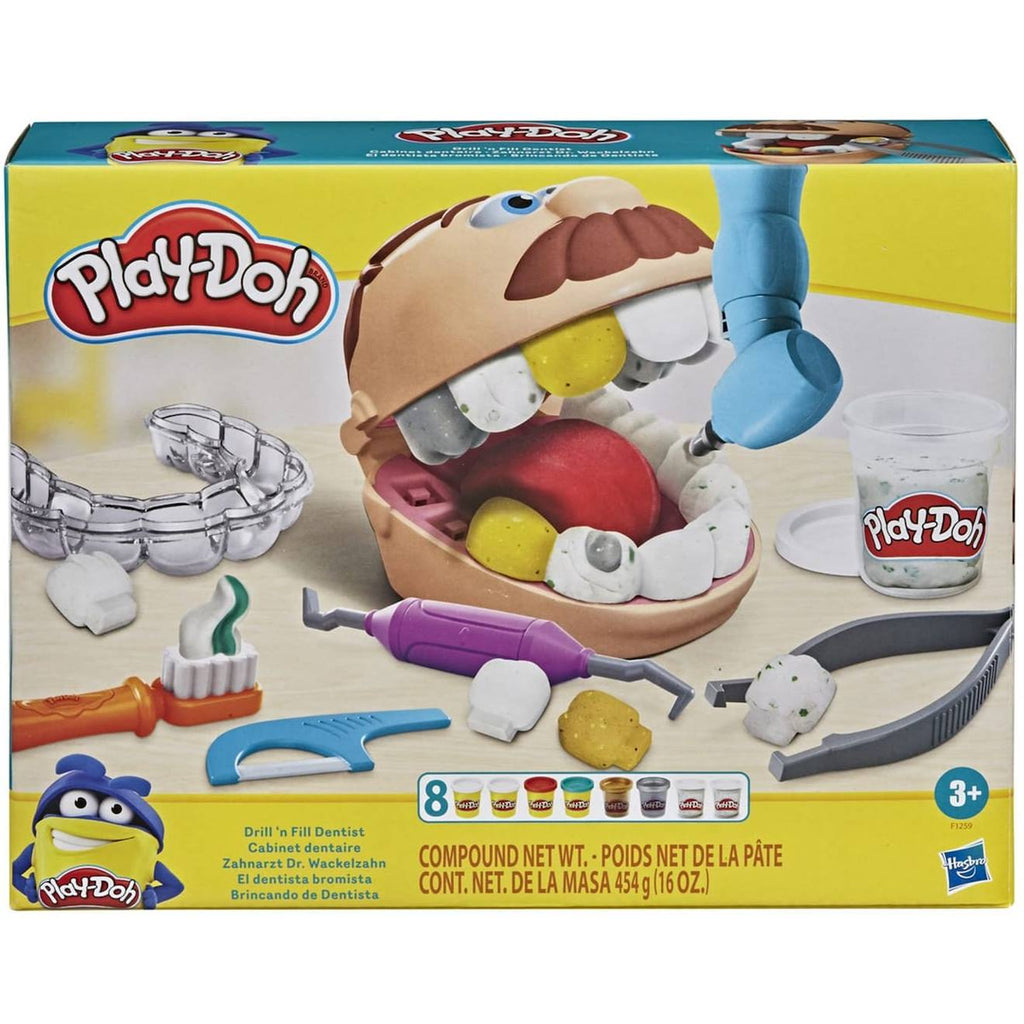 Play-Doh cabinet dentaire multicolore