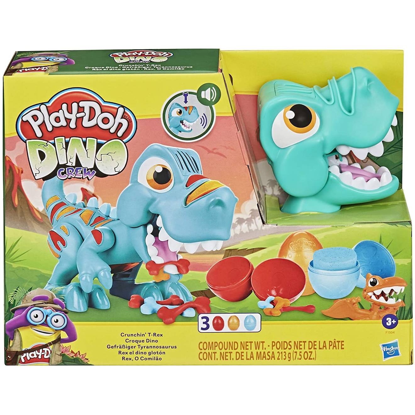 Play-Doh dino crew - croque dino multicolore