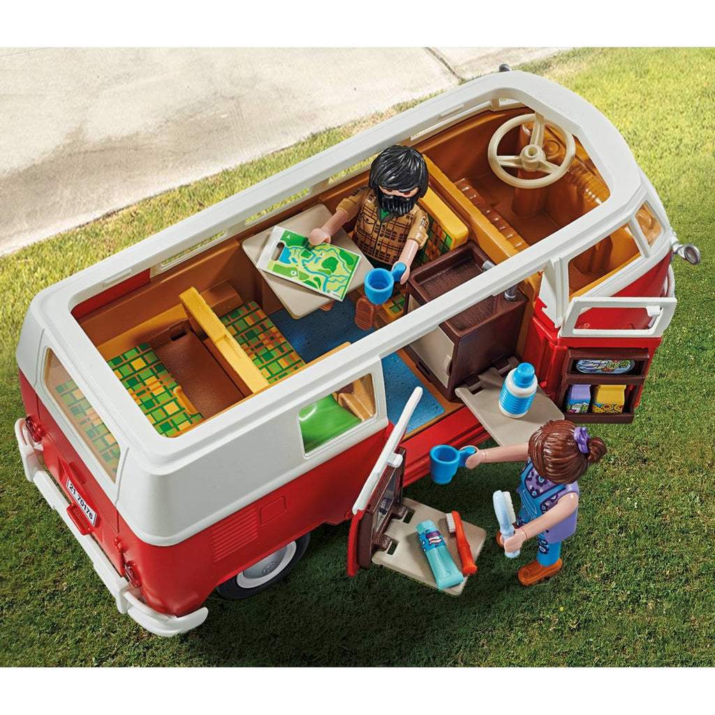 Playmobil 70176 volkswagen t1 combi 70176 multicolore