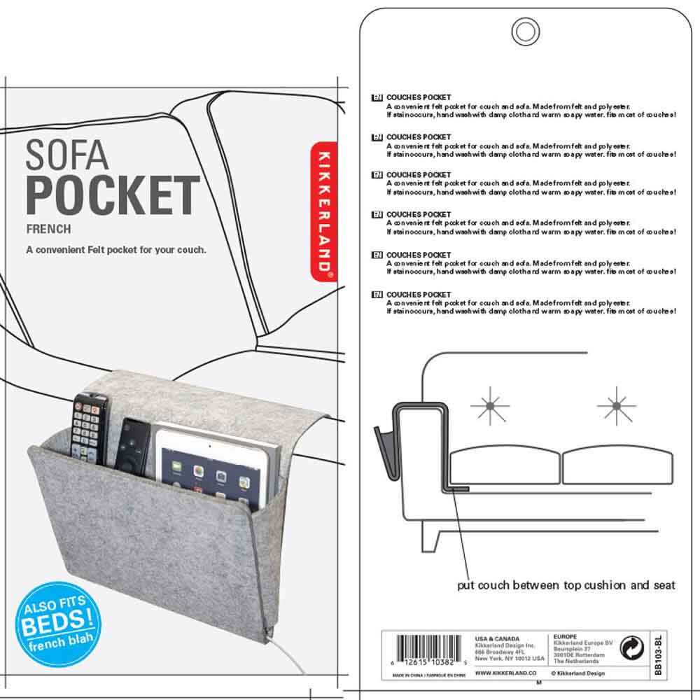 Pochette de Rangement pour Canapé - Accessoires de Rangement