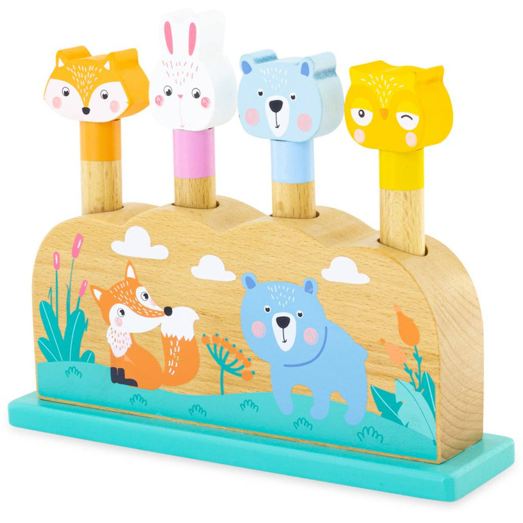 Pop-up animaux beige