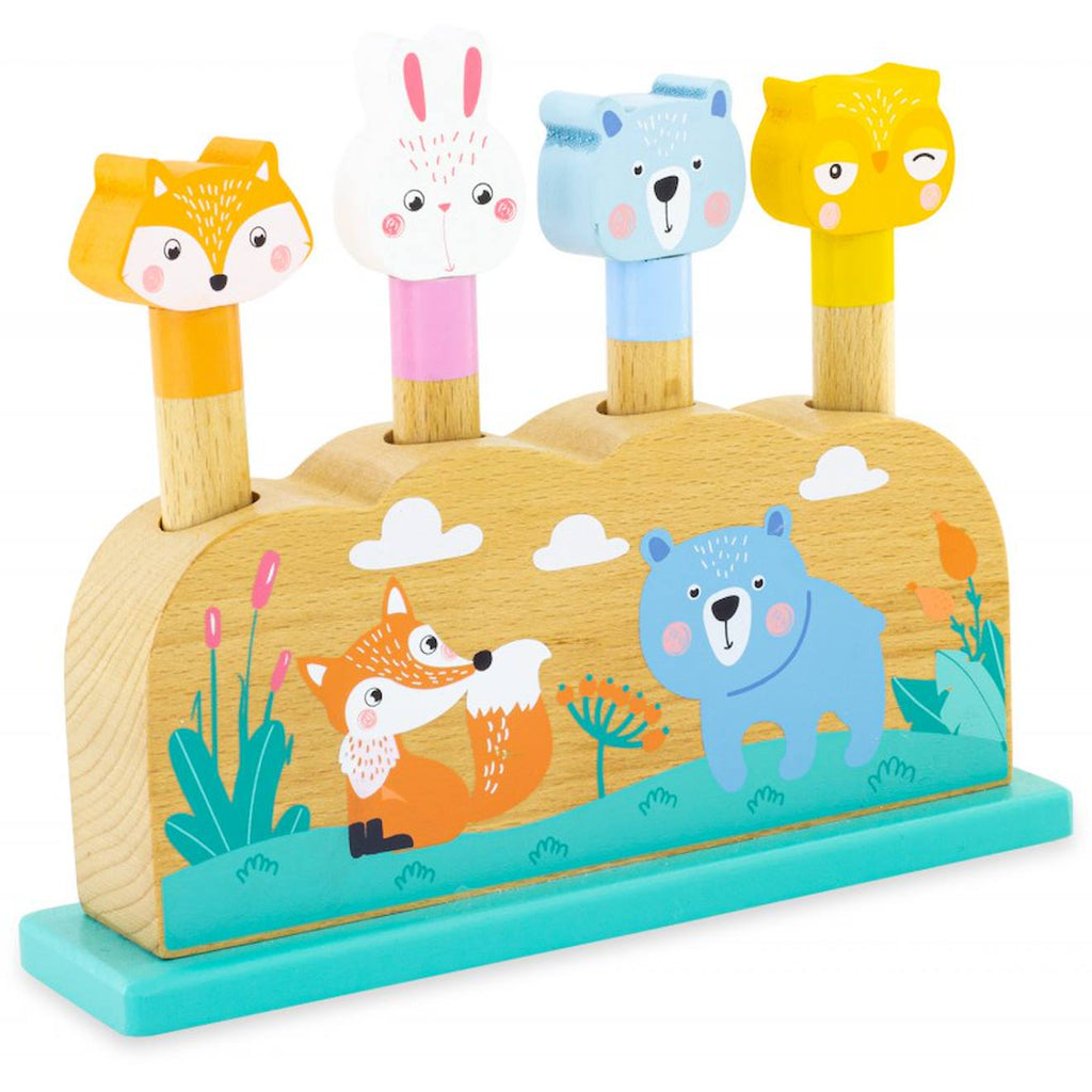 Pop-up animaux beige