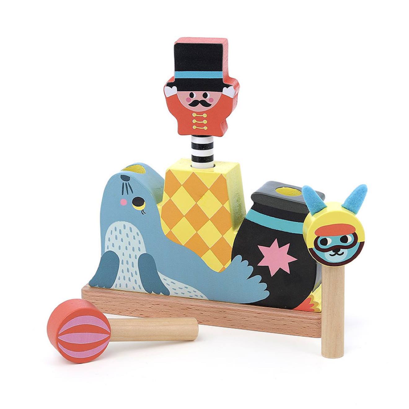 Pop-up en bois cirque beige
