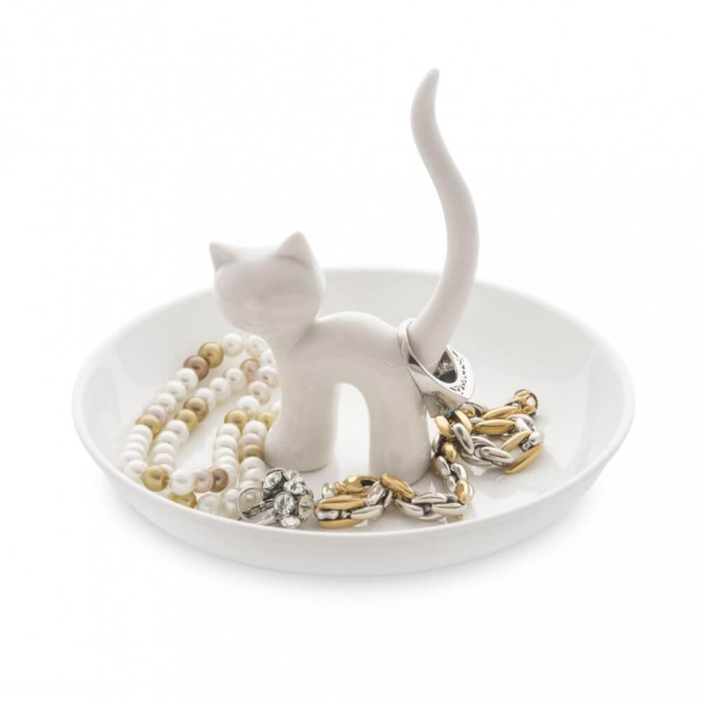 Porte-Bagues Chat XL - Boîtes & Porte Bijoux Originaux CadoMaestro