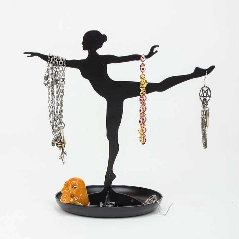 Porte-Bijoux Danseuse Ballerine - Boîtes & Porte Bijoux Originaux Kikkerland
