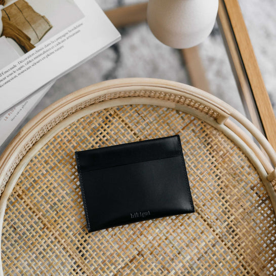 Porte-cartes ID en cuir personnalisable Hikigaï - Les Raffineurs