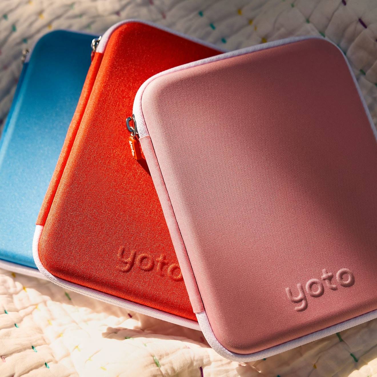 Porte-cartes yoto orange rose
